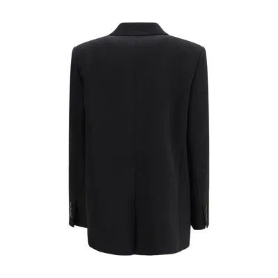 Max Mara Single-breasted Tailored Blazer In Black