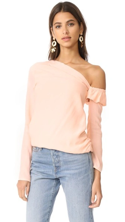 Mlm Label Asymmetrical Jude Top In Nude