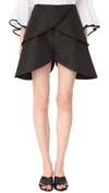 PAPER LONDON PETAL SHORTS