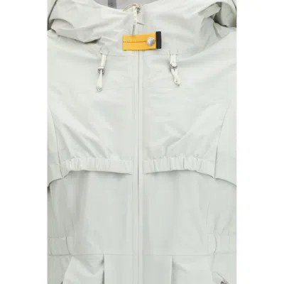Parajumpers Waterproof Three-layer Laminated Polyamide Jacket In White