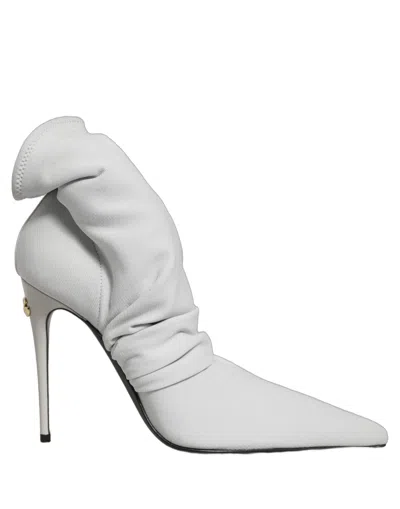 Dolce & Gabbana Stretch Sock Stiletto Heel In Gray