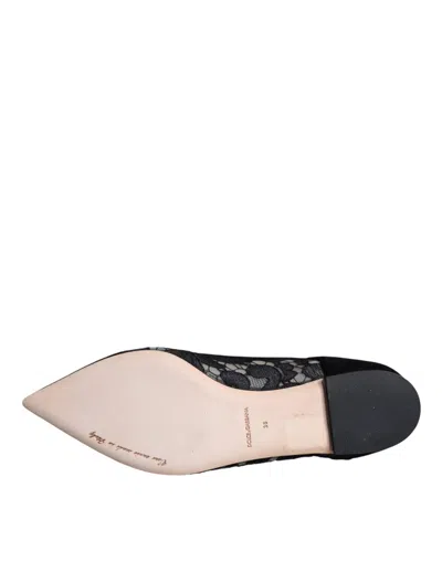 Dolce & Gabbana Bellucci Flat In Black