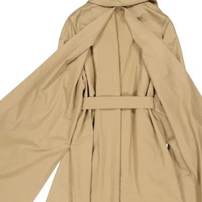 Herno Cotton Coat In Neutral