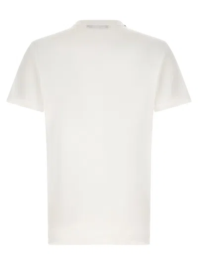 Dolce & Gabbana Heraldic Patch Short Sleeve T-shirt Size 48 In White