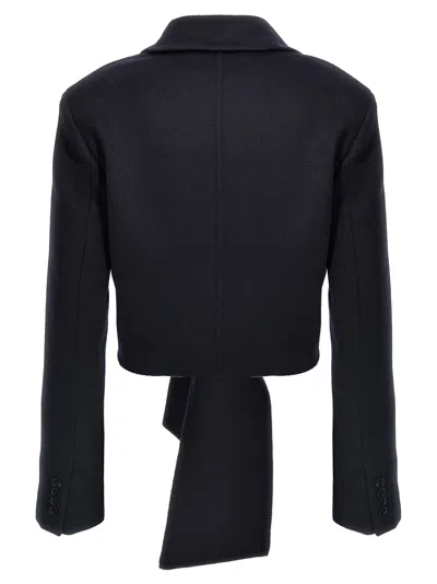 Max Mara Corone Jacket In Blue