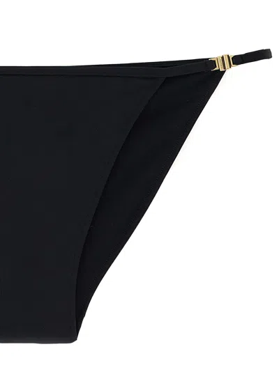 Tom Ford Triangle Top Stretch Jersey Bikini In Black