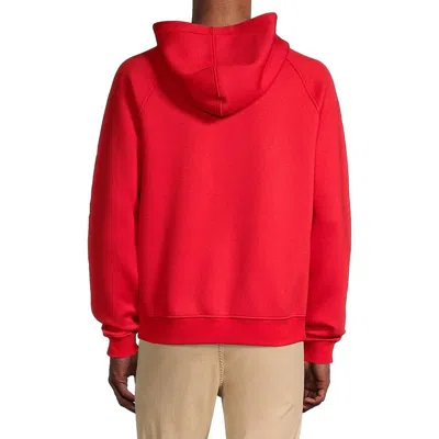 Knt Kiton Logo-embroidered Viscose Sweatshirt In Red