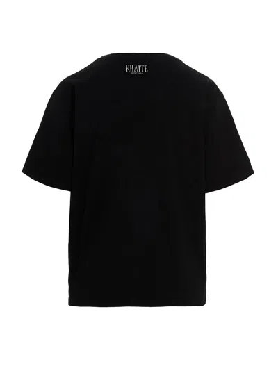 Khaite Black Mae T-shirt In Black