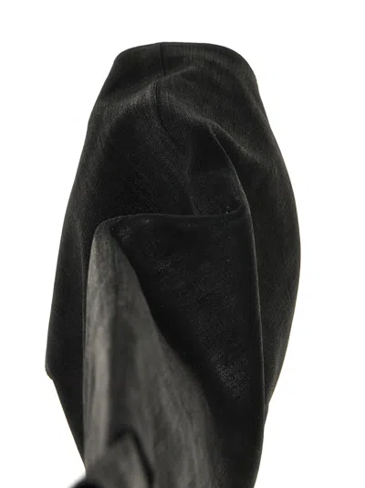 Drkshdw Foil-overdyed Denim Boot In Black