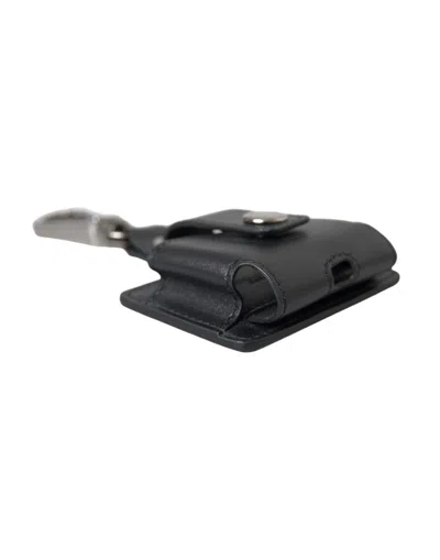 Dolce & Gabbana Leather Case In Black