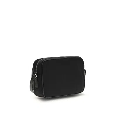 Stella Mccartney Polyamide Backpack Adjustable Shoulder Strap In Black