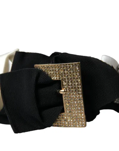 Dolce & Gabbana Crystal Embellished Headband In Multi