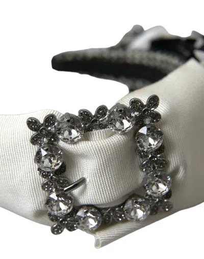 Dolce & Gabbana Crystal Embellished Headband In Multi