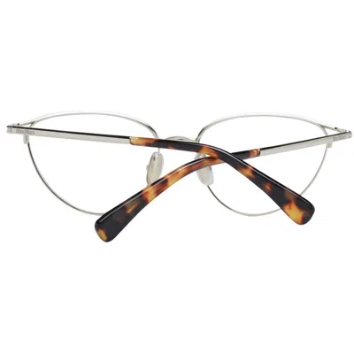 Max Mara Ma-1049486-fbb-845 Cat-eye Metal Eyeglasses In Metallic