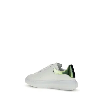 Alexander Mcqueen Platform Calf Leather Sneaker In Multi