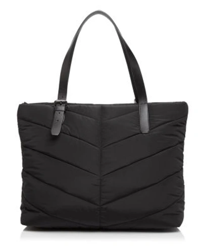 Shop Mackage Emmi Diaper Bag In Black