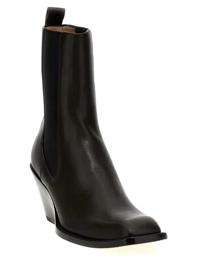 Khaite Austin Boot In Black