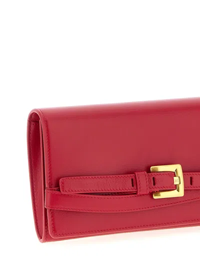 Balmain Shuffle Wallet In Red