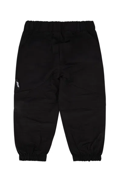 Msgm Kids Cargo Pocket Cargo Pants In Black