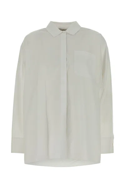 S Max Mara S Maxmara Gerona Cotton Jacket In White