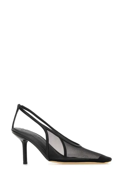 Armarium Evelina Mesh Pumps With 7 Cm Heel In Black