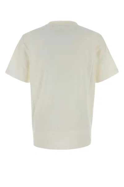 Autry Per Maison Kitsune Script Cotton T-shirt In White