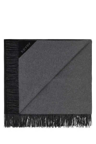 Prada Cashmere Shawl In Black