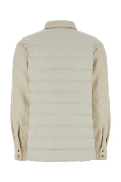 Moncler Shirt In Neutral