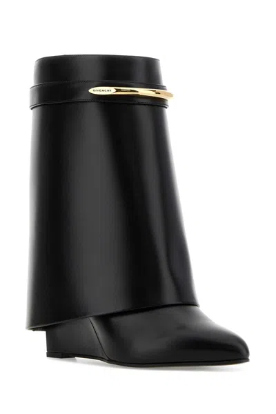 Givenchy Shark Ankle Boot In Black