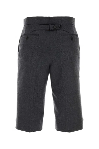 Thom Browne Bermuda Short In Sol In Gray