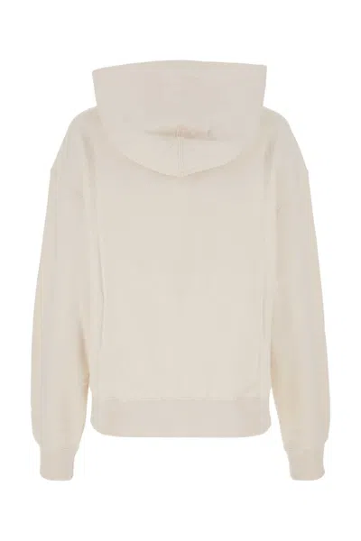 Jil Sander Oversize Cotton Sweatshirt In Neutral