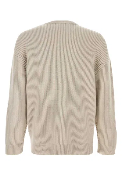 Entire Studios Unisex Sand Wool Oversized Sweater In Burgundy