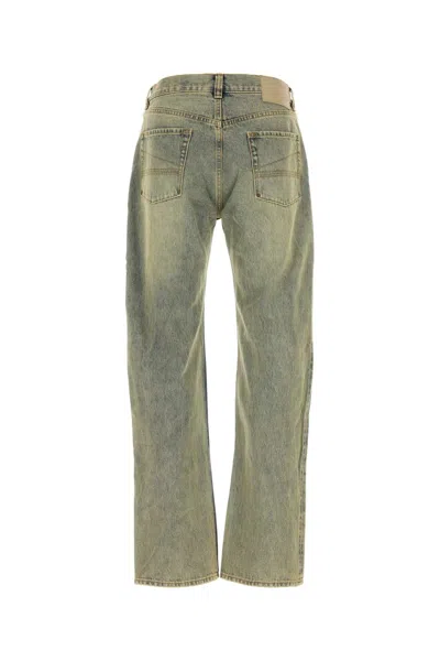 Entire Studios -style Unisex Denim Jeans In Gray
