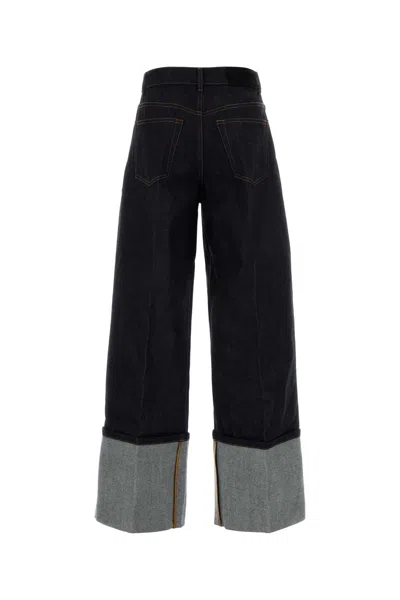 Givenchy Turn Up Jeans In Black