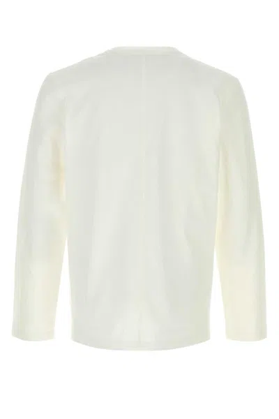 The Row White Cotton Leon T-shirt In White