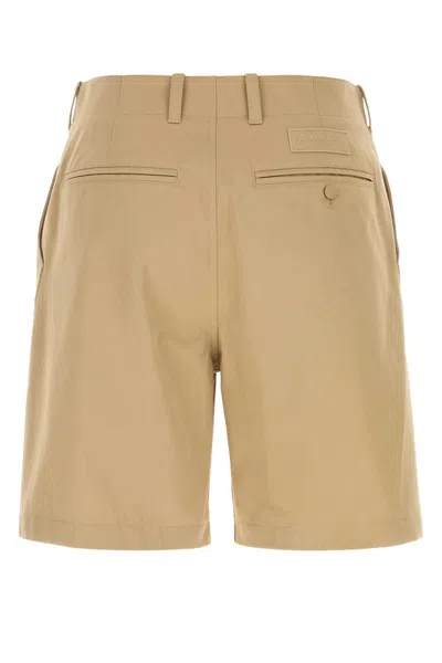 Givenchy Chic Couture Seam Chino Shorts In Neutral