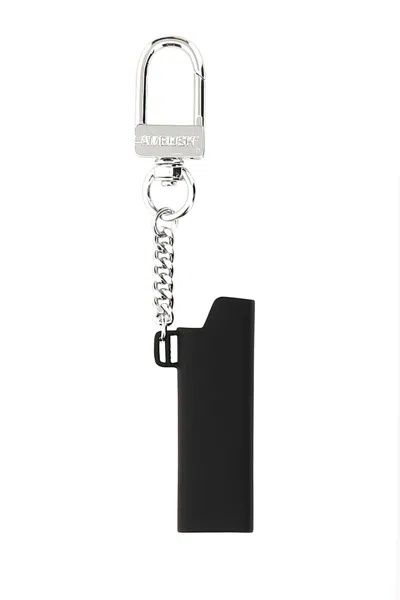 Ambush Debossed Logo-style Lighter Keyring In Black
