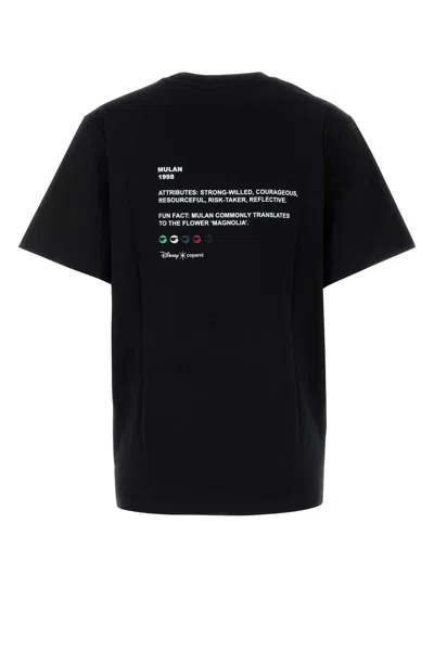 Coperni Belle Graphic Organic Cotton T-shirt In Black
