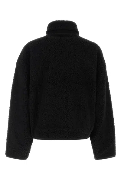 Entire Studios Recycled Wool-blend Teddy Jacket For Unisex In Black