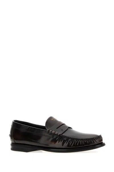 Prada Formale Loafer In Blue