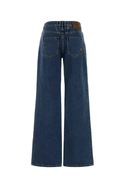 Balmain Dark Jeans In Blue
