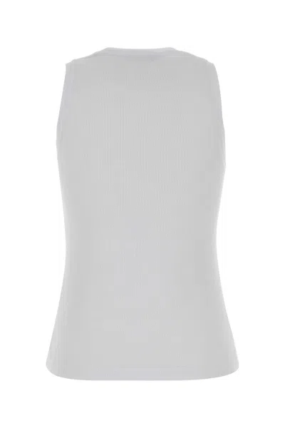 Balmain Paris Tank Top In White