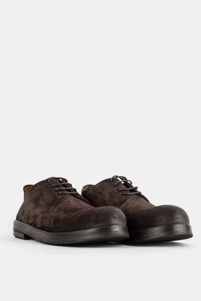 Marsèll Marsell Suede Derby Flat In Multi