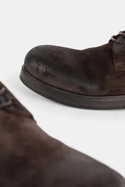 Marsèll Marsell Suede Derby Flat In Multi