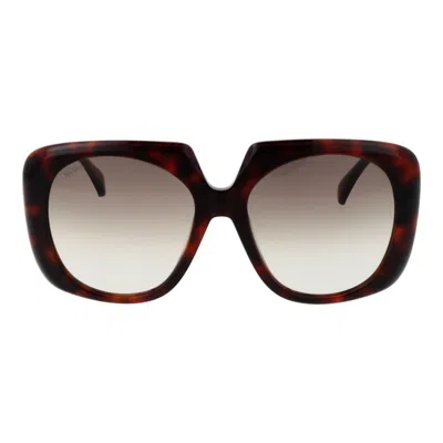 Max Mara Ma-1060290 Gradient Acetate Sunglasses In Multi