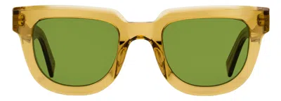 Retrosuperfuture Serio Rounded Rectangular Acetate Sunglasses In Gray
