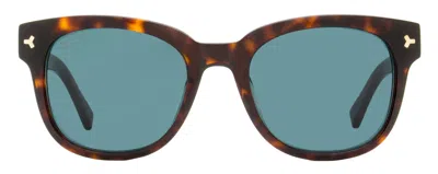 Bally By0033h Soft Rectangular Acetate Sunglasses In Multi