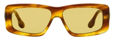 Victoria Beckham Vb669s Chain Rectangular Sunglasses In Multi