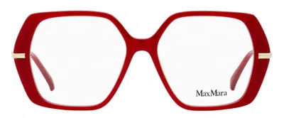 Max Mara Mm5175 Geometric Eyeglasses In Multi
