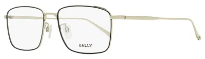 Bally By5027d Thin Rectangular Metal Eyeglasses In Multi